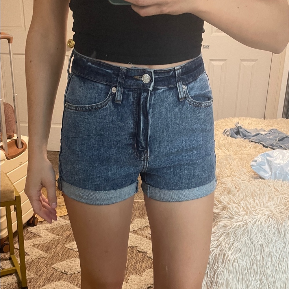 Denim Blue Women's Shorts